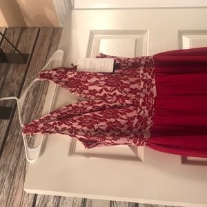 Maxi dress with slit